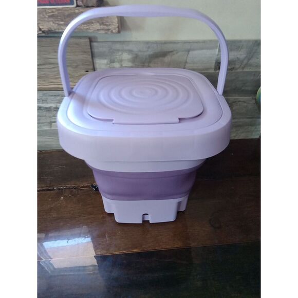 Mini Washing Machine 8L Folding Portable Sterilization Drying Laundry Machine - Picture 6 of 11